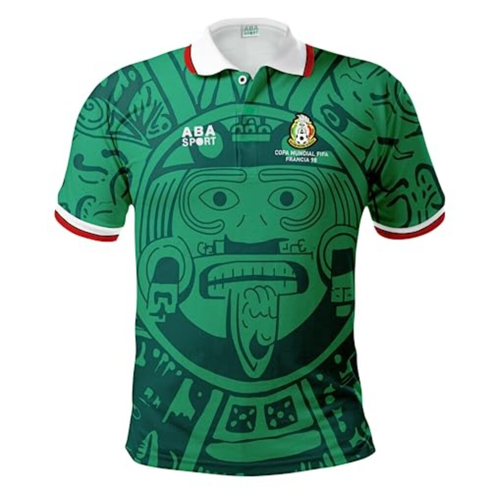 Mexico 1998 Retro WBC Jersey - Mexican Soccer Jersey Size L NWT